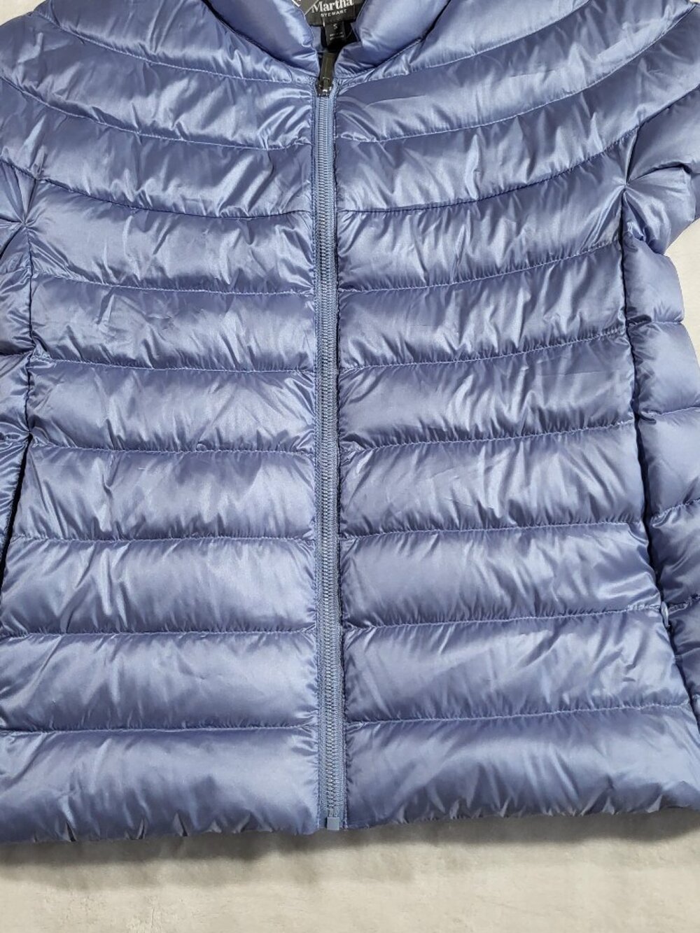 Martha Stewart Women's Short Sleeve Quilted Down Puffer Vest - Small / NWT - Picture 5 of 10